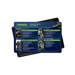 11x17x1/8" custom printed gun mats