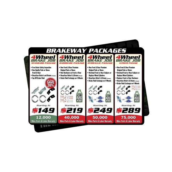 12x18x1/16" low profile counter mats