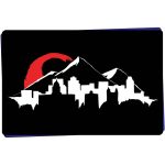 17x26x1/32" customized ultra thin counter mats