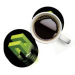 4" round coasters