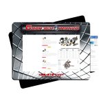 14x19x1/8" window counter mats with rubber backing